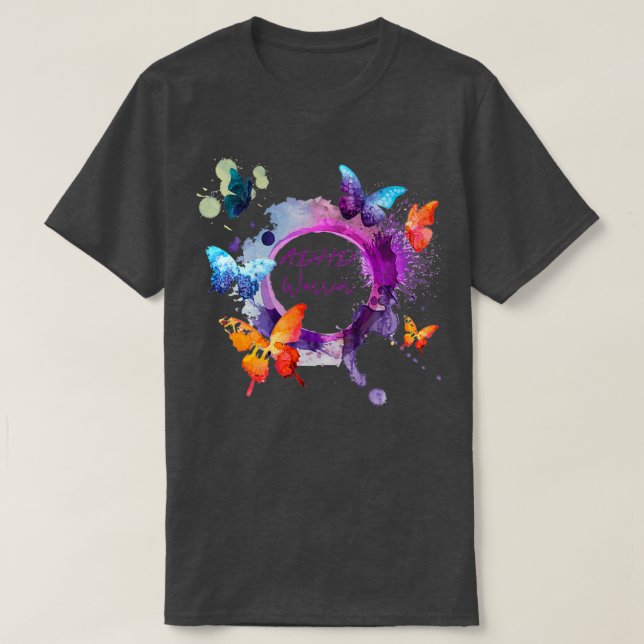 Attention deficit hyperactivity disorder ADHD T-Shirt (Design Front)