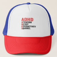 Attention Deficit Hyperactivity Squirrel ADHD Gift