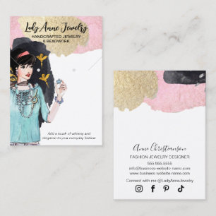 Attention-Grabbing Jewellery Earring Display Card