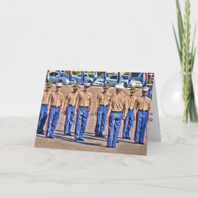 Attention Greeting Card (Front)