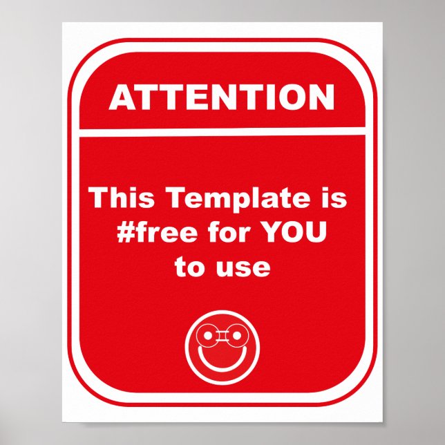 Attention This Template is #free to use Cutomize   Poster (Front)