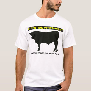 Attention Vegetarians Funny Meat Lovers Shirt