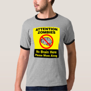 Attention Zombies T-Shirt