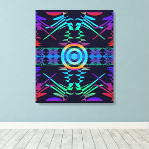 Attentive Eye to all Trends Canvas Print