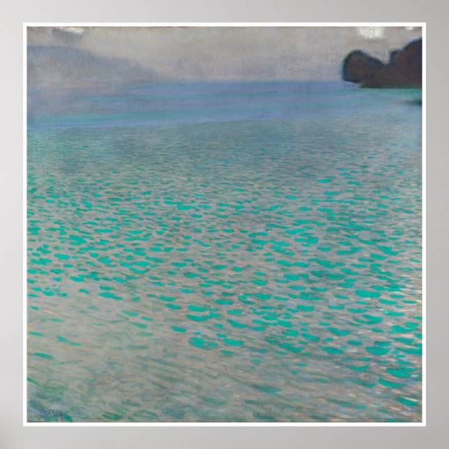Attersee Gustav Klimt Poster (Front)