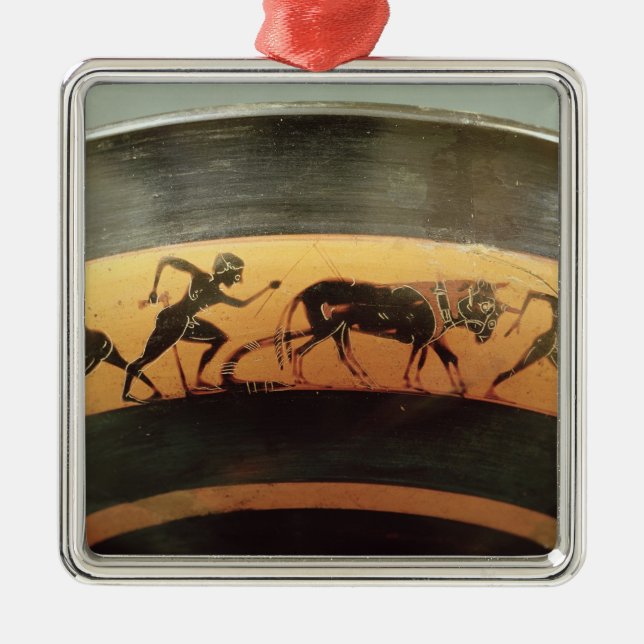 Attic black-figure cup metal tree decoration (Front)