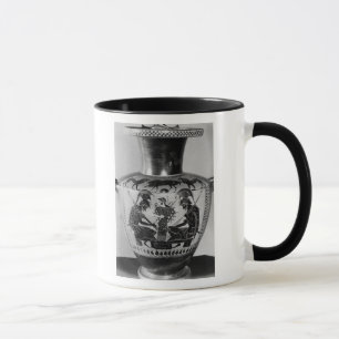 Attic black figure hydra mug