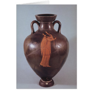 Attic red figure amphora