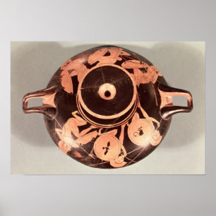 Attic red-figure cup poster