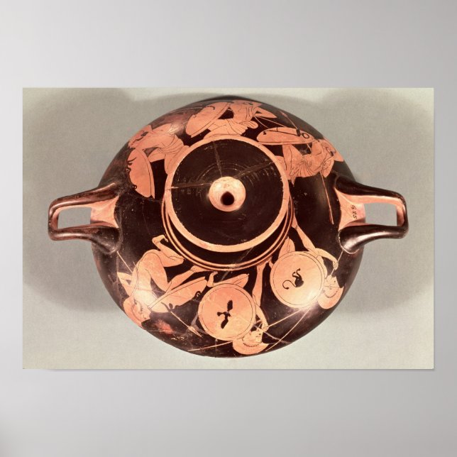 Attic red-figure cup poster (Front)