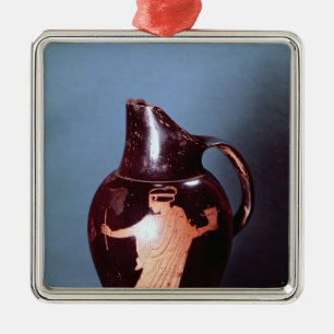 Attic red-figure oinochoe metal tree decoration