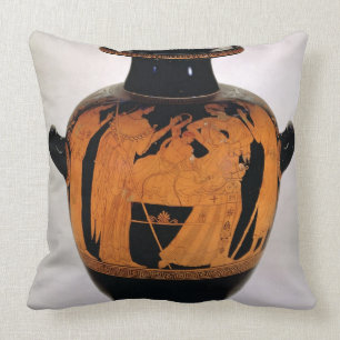 Attic red-figure stamnos depicting the Infant Hera Cushion