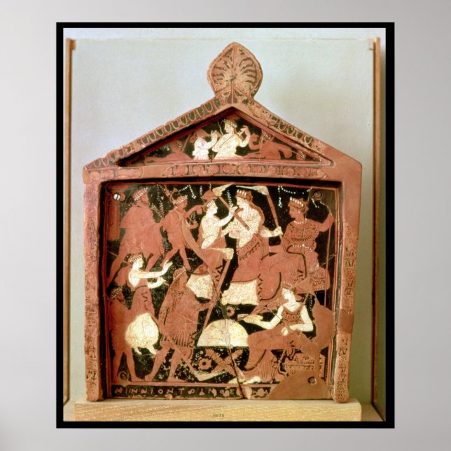 Attic votive tablet poster (Front)