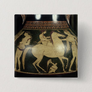 Attic white-figure amphora 15 cm square badge