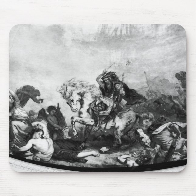 Attila the Hun  and his hordes Mouse Pad (Front)