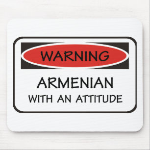 Attitude Armenian Mouse Pad