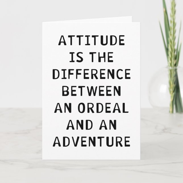 Attitude Difference Card (Front)