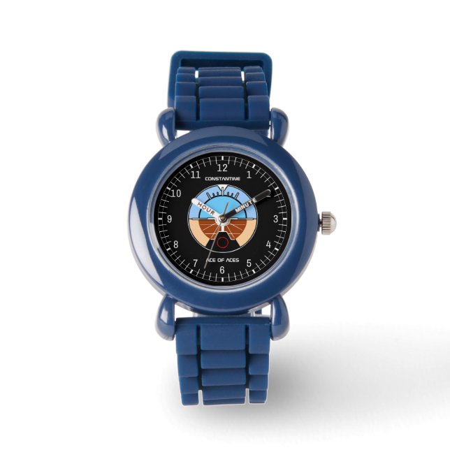 Attitude Flight Instrument Funny Watch (Front)