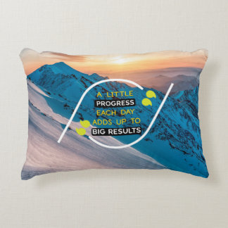 Attitude Is A Little Thing That Makes A Big Differ Decorative Cushion