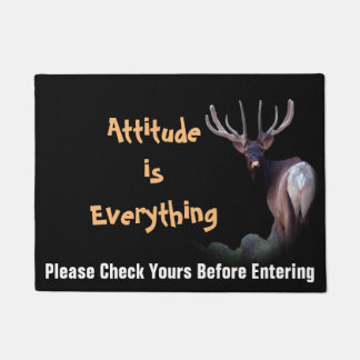 Attitude is Everything Doormat