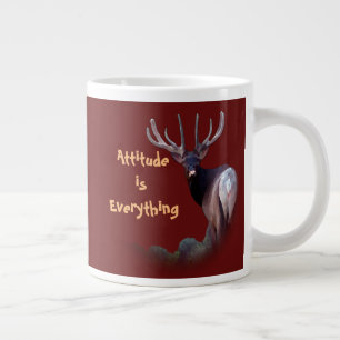 Attitude is Everything Large Coffee Mug