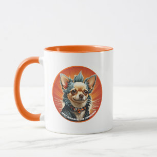 Attitude Makes the Difference pet chihuahua punk Mug