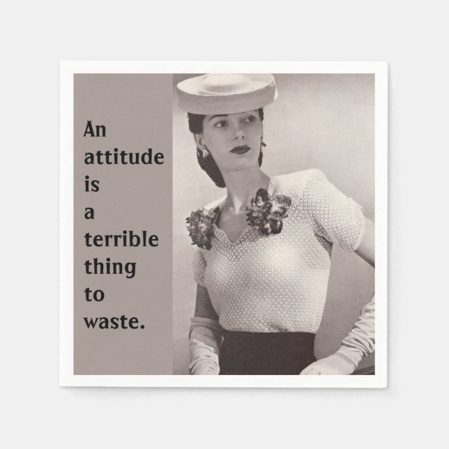 Attitude Napkin (Front)