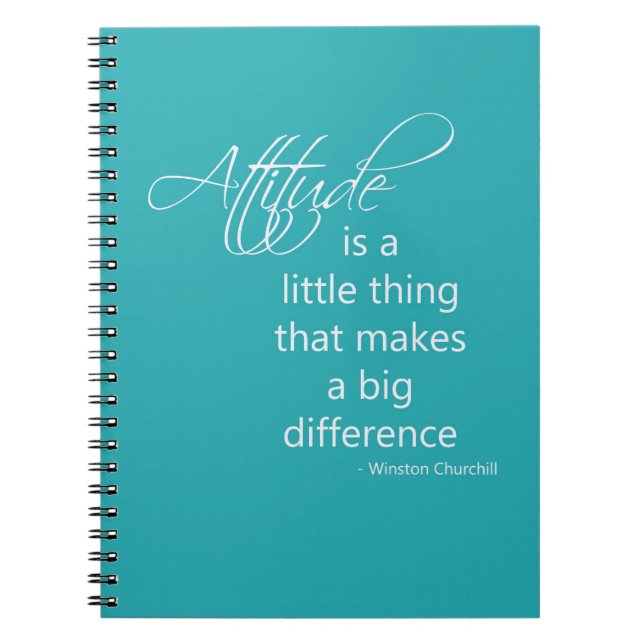 Attitude Notebook (Front)