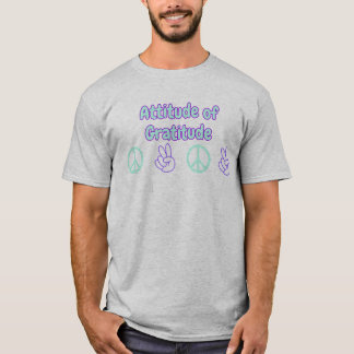 Attitude of Gratitude Men’s T-Shirt Sober Life