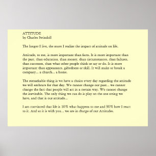 attitude poster