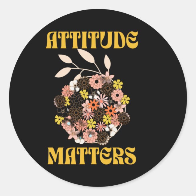 Attitude S Sticker  (Front)