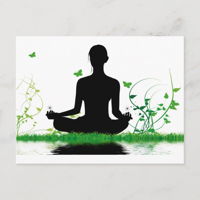 attitude zen postcard (Front)
