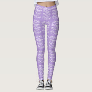 ATTITUDES custom colour leggings