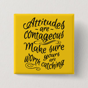 ATTITUDES custom colour motivational buttons