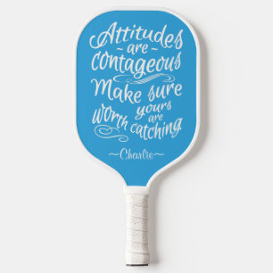 ATTITUDES custom name & colour Pickleball Paddle