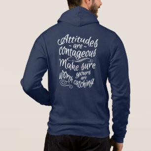 ATTITUDES custom name Hoodie