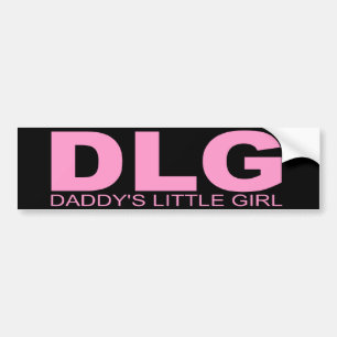 Attitudes - "Daddy's Little Girl" Bumper Sticker