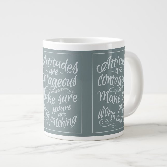 ATTITUDES motivational mugs (Front Right)