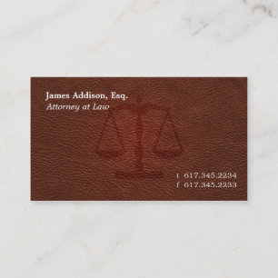 Attorney 102 business card