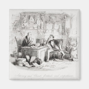Attorney and Client, fortitude and impatience Magnet