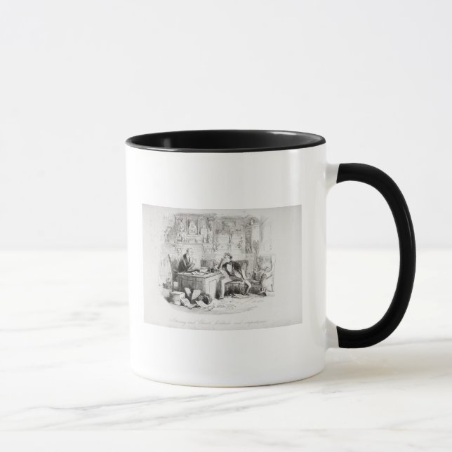 Attorney and Client, fortitude and impatience Mug (Right)