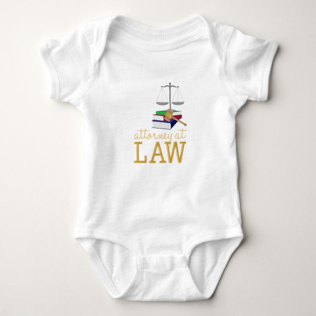 Attorney At Law Baby Bodysuit (Front)