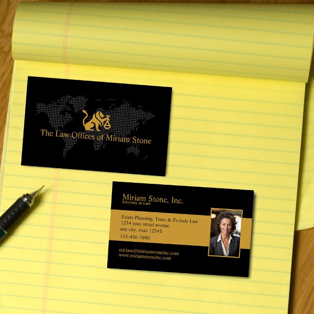 Attorney at Law Business Card (Creator Uploaded)