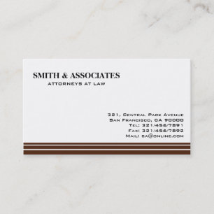 Attorney at Law - Business Cards