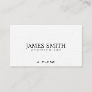 Attorney at Law - Business Cards