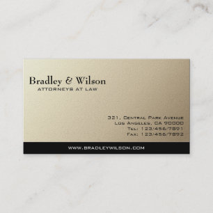 Attorney at Law - Business Cards