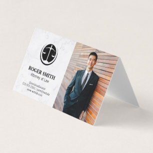 Attorney at Law   Business School Card