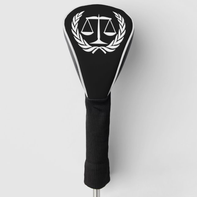 Attorney at Law Golf Head Cover (Front)