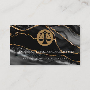 Attorney at Law Personal Injury Lawyer Business Card
