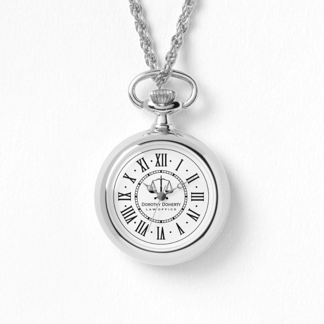 ATTORNEY AT LAW | Personalizable Watch (Front)